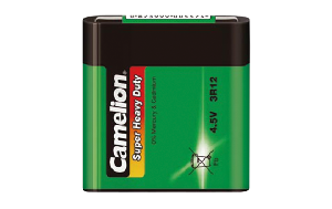 Flachbatterie CAMELION Super Heavy Duty 4,5 V, Typ 3R12