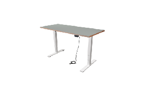 Schreibtisch imstande, business-w + Platte 140x80cm Ash