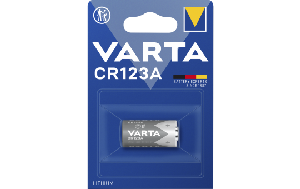 Lithium-Photobatterie VARTA, CR 123A, 3 V, 1er-Blister