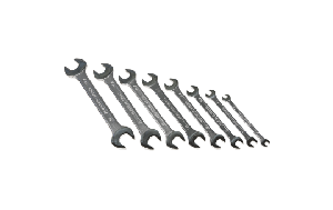 Doppel-Gabelschlüsselsatz, 6-22mm, 8-tlg., Chrom-Vanadium