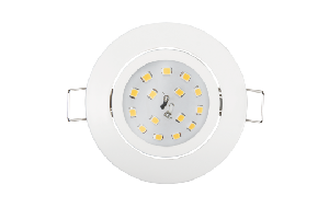 LED Einbauleuchte McShine Slim 82x28mm, 5W, 400lm, 4000K, weiß