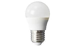 LED Tropfenlampe McShine, E27, 6W, 480lm, 160°, 3000K, warmweiß, Ø45x78mm
