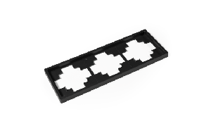 Rahmen McPower Shallow 3-fach, anthrazit
