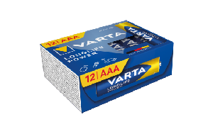 Micro-Batterie VARTA Longlife Power, 1,5V, Typ AAA/LR03, 12er-Pack