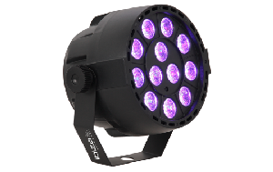 LED PAR-Strahler IBIZA ''PAR-MINI-UV'' 24W, 4 DMX Kanäle