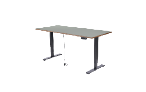Schreibtisch imstande, Gestell business-b + Platte 140x60cm Ash