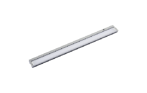 LED Unterbauleuchte, 10W, 580lm, 56cm, warmweiß, Bewegungsmelder, titan