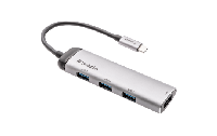 USB-C Multiport-Hub von Verbatim, USB 3.2, 15cm Kabel