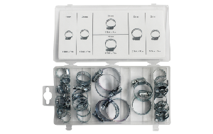 Schlauchklemmen-Sortiment, 26 tlg.