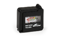 Batterietester McPower ''EL-BT 6'' für AAA, AA, C, D, 9 V Batterien