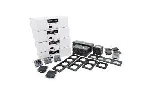 Schalter und Steckdosen Set McPower Flair Megaset 100-teilig, anthrazit