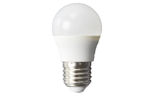 LED Tropfenlampe McShine, E27, 8W, 600lm, 160°, 4000K, neutralweiß, Ø45x88mm