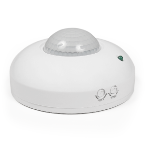 Vorschau: IR Bewegungsmelder McShine "LX-362", 360°, 1000W, weiß, LED geeignet Vorschau: IR Bewegungsmelder McShine "LX-362", 360°, 1000W, weiß, LED geeignet