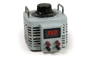 Ringkern-Stelltrafo McPower ''V-4000 LED'', 0-250 V, 4 A, 1.000 W, NICHT galvanisch getrennt