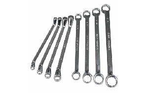 Ringschlüsselsatz, 8-tlg., Chrom-Vanadium, 6-22 mm
