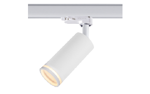 Strahler EINLICHT für Schienensystem MASTA RING GU10, ØxL 60x110mm, weiß