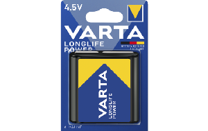 Block Batterie VARTA Longlife Power Alkaline, 3LR12, 4,5V
