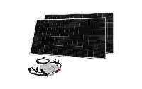 Solar-Set McShine, 2x 300W Solarmodul, 1x 600W WIFI-Wechselrichter