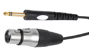 Hochwertiges Verbindungskabel BST ''XLRF-JACKM-6'' 6m,1x Klinkenstecker 1x XLR