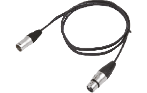 Hochwertiges Mikrofonkabel BST XLRM/XLRF-5'' 5m,1x XLR Buchse/ Stecker