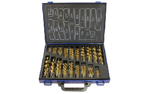 HSS-G Spiralbohrersatz 170 tlg. 1,0 - 10,0 mm