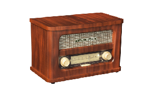 Nostalgie Radio MADISON MAD-RETRORADIO Bluetooth, FM-Radio, Akku