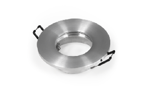 Einbaurahmen McShine W-30 rund, IP44, Edelstahl gebürstet