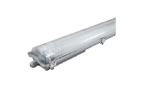 LED-Deckenleuchte für Feuchträume, IP65, 2x 2.000 lm, 4000K, 150cm, neutralweiß