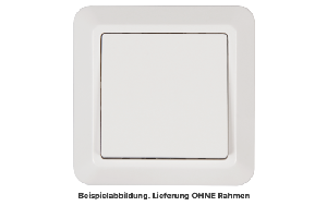 Wechselschalter McPower ''Cup'' 250V~/10A, UP, weiß