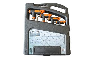 Innensechskant- &amp; T-Profil-Quergriff-Winkelschlüsselsatz, 16-teilig