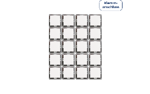 Wechselschalter McPower Flair, 250V~/10A, UP, Steckanschluss, weiß, 20er-Pack