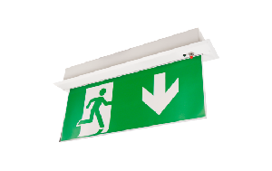 LED-Fluchtwegleuchte McShine ''FL-250'', Deckenmontage