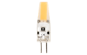 LED-Stiftsockellampe McShine Silicia COB, G4, 1,5W, 200 lm, warmweiß