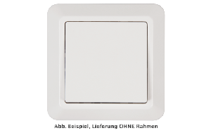 Kreuzschalter McPower &#039;&#039;Cup&#039;&#039;, 250V~/10A, UP, weiß