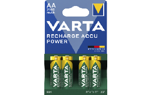 Mignon-Akku VARTA ''Accu Power'', Ni-MH, 2.100mA, Typ AA, HR06 4er-Blister