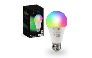LED-Glühbirne ITIUS, E27, 900lm, RGB + CCT, matter über Thread