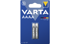 Mini-Batterie VARTA Electronics Alkaline, Typ AAAA, LR8D425, 1,5V, 2er-Pack