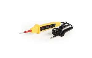 Spannungsprüfer McPower, 0-500V, LEDs für 6/12/24/50 V=, 110/220/400 V~
