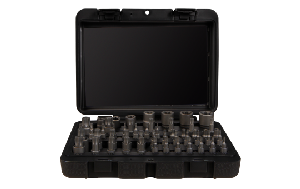 T-Profil Master Set, mit Bohrung, 52-teilig