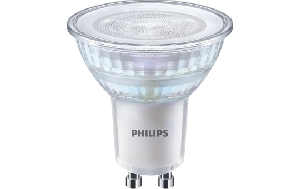 LED-Strahler Philips Value, GU10, 3,7W, 3000K, 345lm, 5er-Multipack