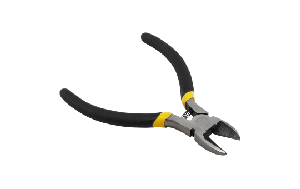 Mini-Seitenschneider McPower "Top-Grip", 125 mm, federöffnend, rutschfester Griff