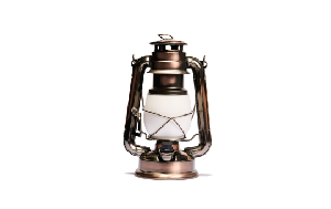 LED-Laterne McShine ''Retro'' 23,5cm, Batterie, warmweiß, dimmbar
