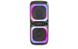 Mobile Beschallungsanlage ''MAD-NASH60'',mit Lichteffekt, BT, USB, LED-Display