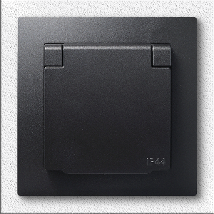 Schutzkontakt-Steckdose McPower Flair 250V/16A, UP, IP44, Steckanschluss