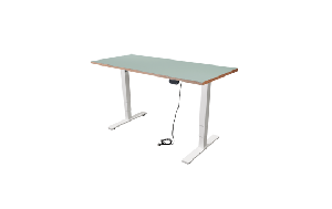 Schreibtisch imstande, business-w + Platte 140x60cm Aquavert