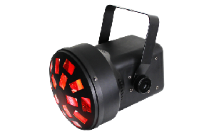 LED-Lichteffekt IBIZA MUSHROOM-MINI 6x 3W RGBAW LEDs, 20W