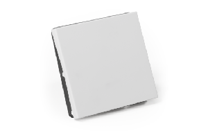 Kreuzschalter McPower Shallow 250V~/10A, UP, Steckanschluss, weiß