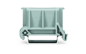 Universalwinkeladapter WAGO, 18,5x42mm, Montage auf Tragschiene, grau