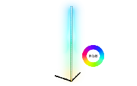 LED-Stehleuchte McShine ''SL-120'' Höhe 120cm, RGB, Fernbedienung