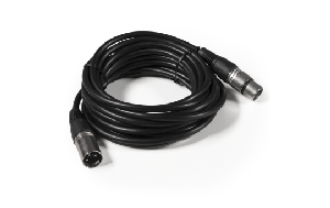 XLR-Verbindungskabel HOLLYWOOD 5m, Stecker-Kupplung